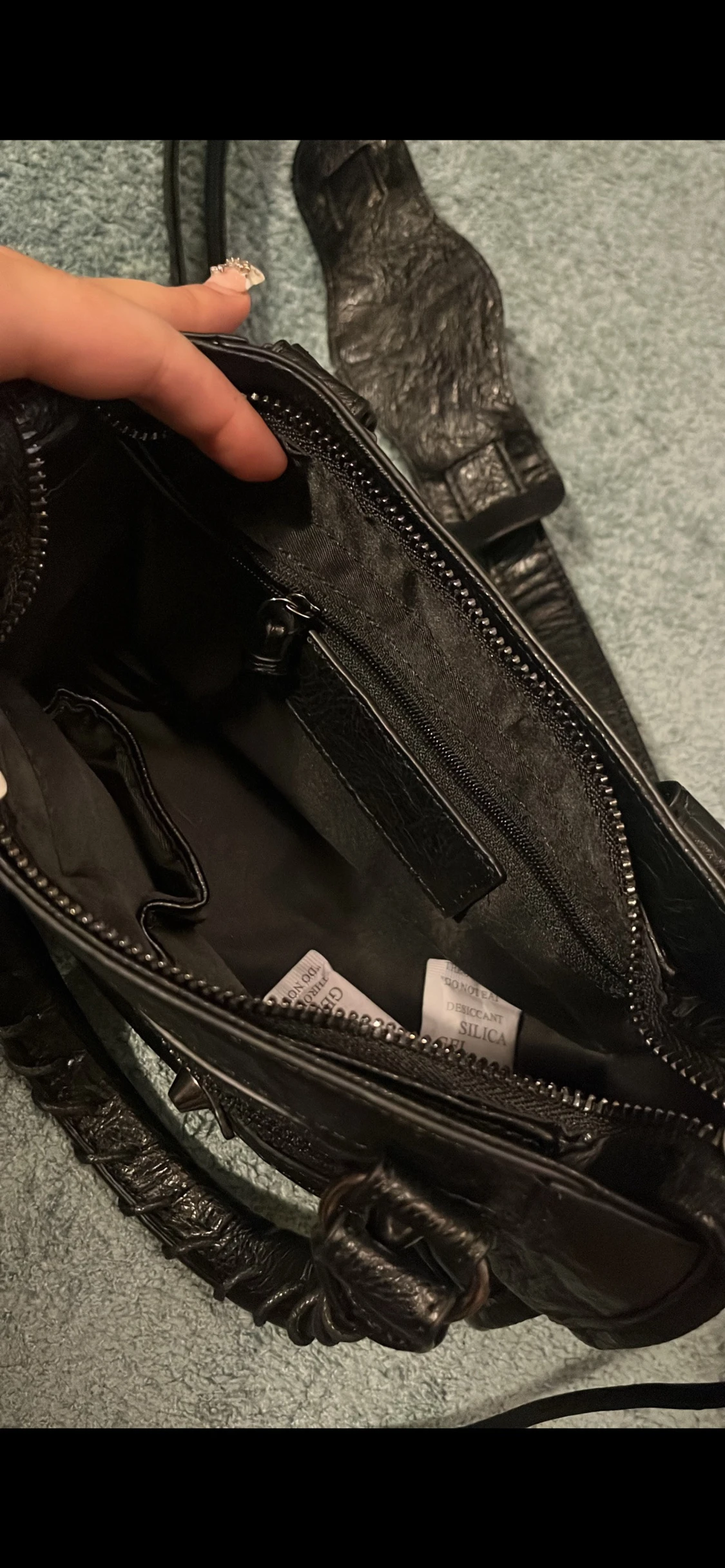 Svart City Mini handväska - 2