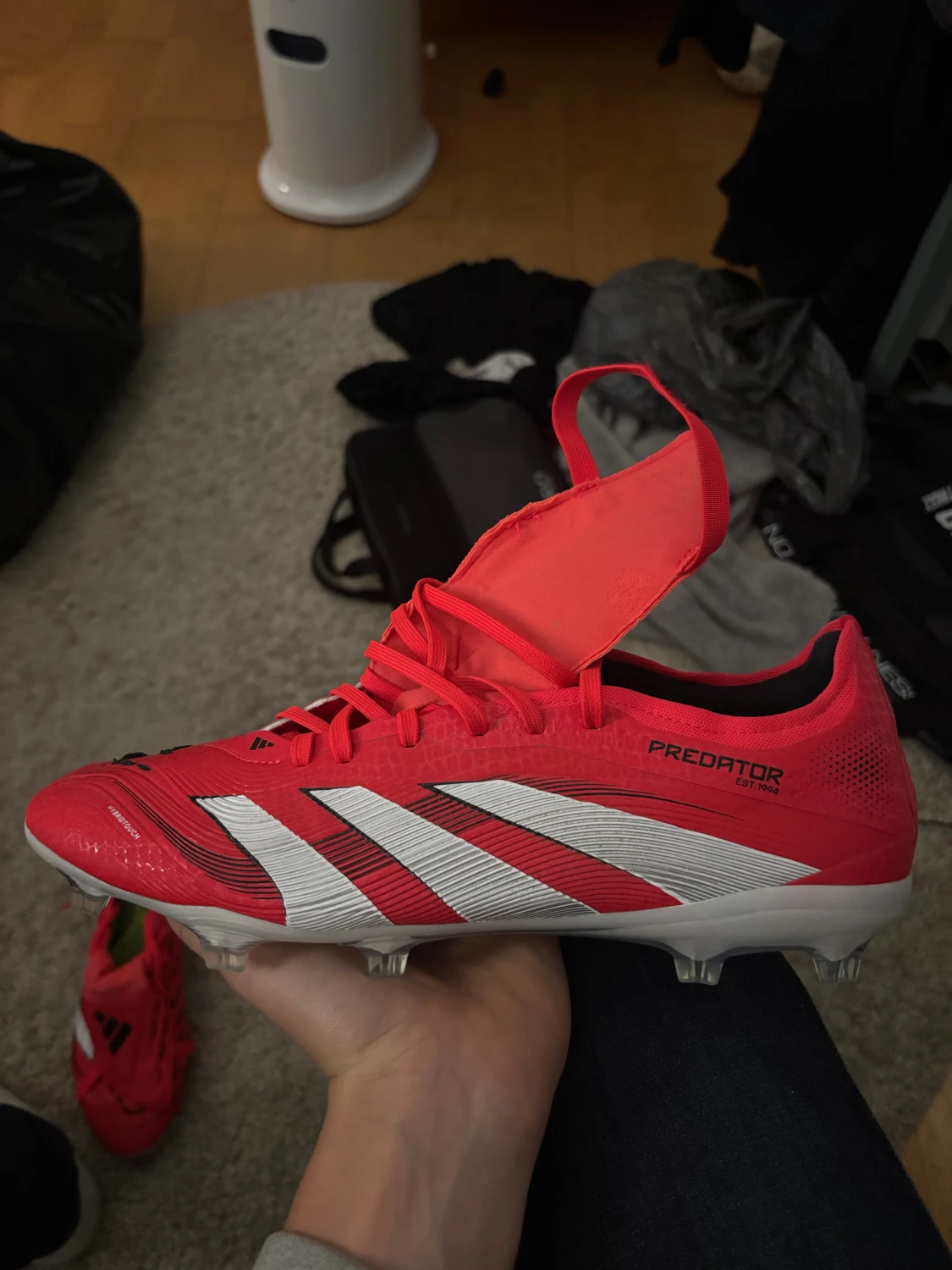 Adidas Predator Röda Fotbollsskor