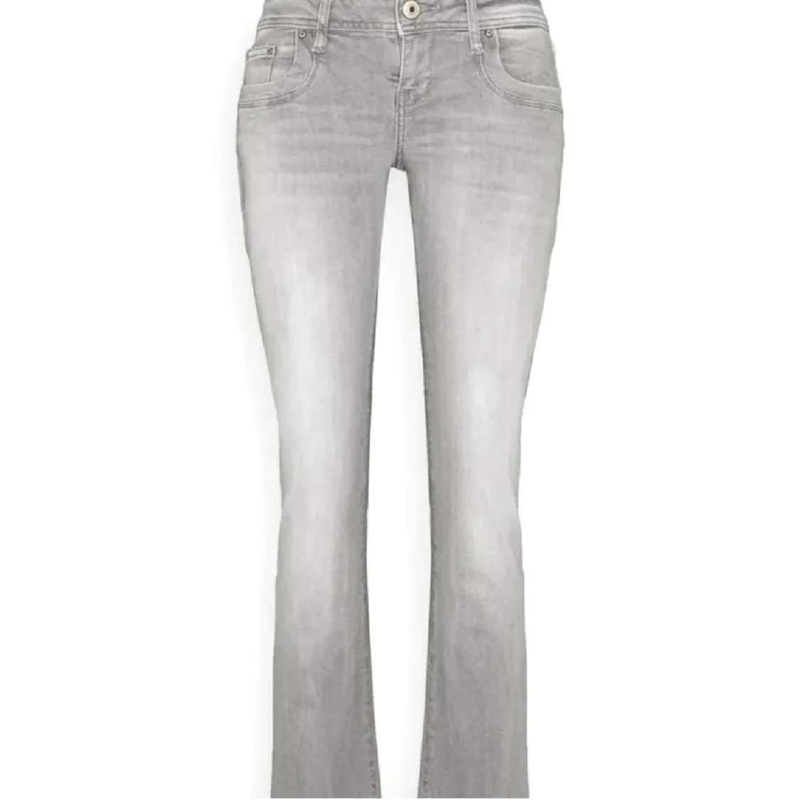 Ljusgrå bootcut jeans från LTB  - 1