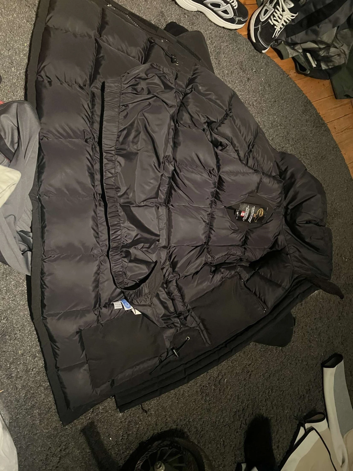 Svart Canada goose jacka - 1