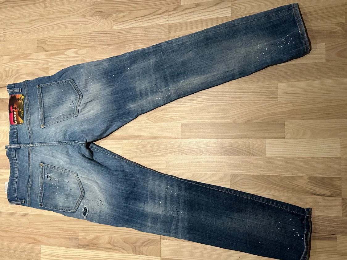 Blå Dsquared jeans - 1