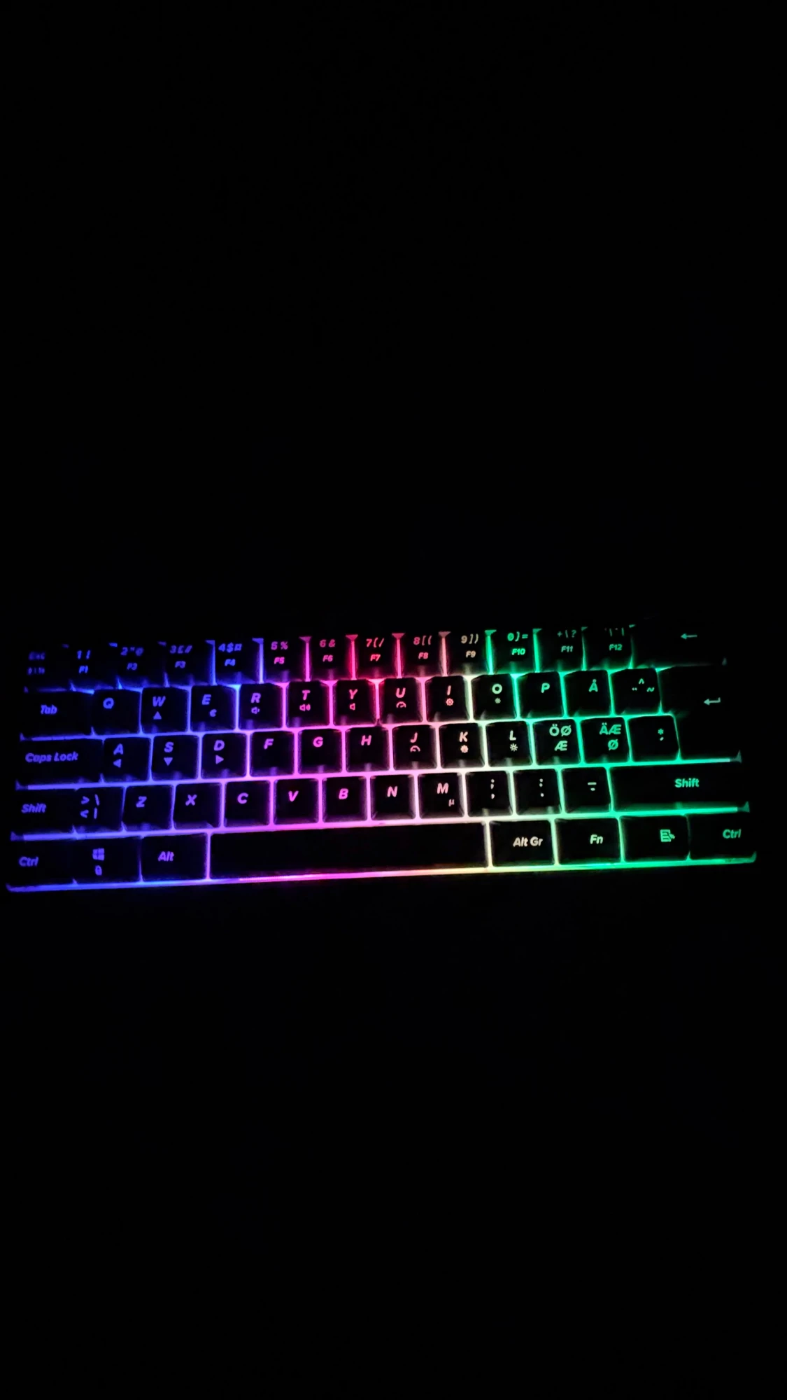 Deltaco Next MX5 Illuminated Mini Keyboard