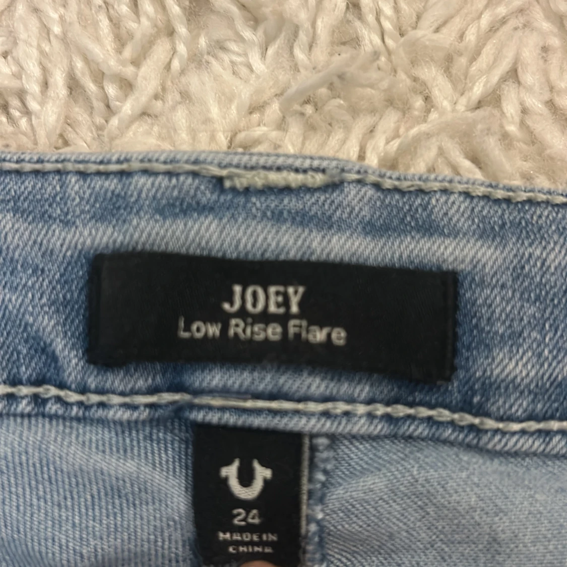 True Religion Joey Low Rise Flare Jeans - 1
