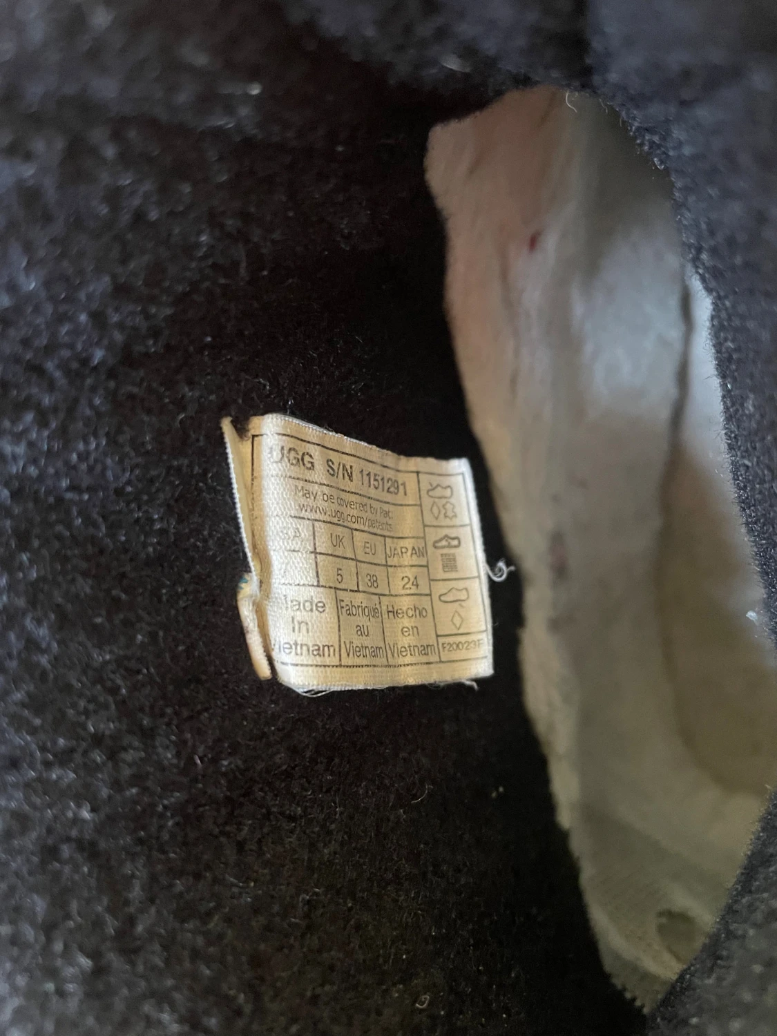 Svarta glittriga UGG boots - 4