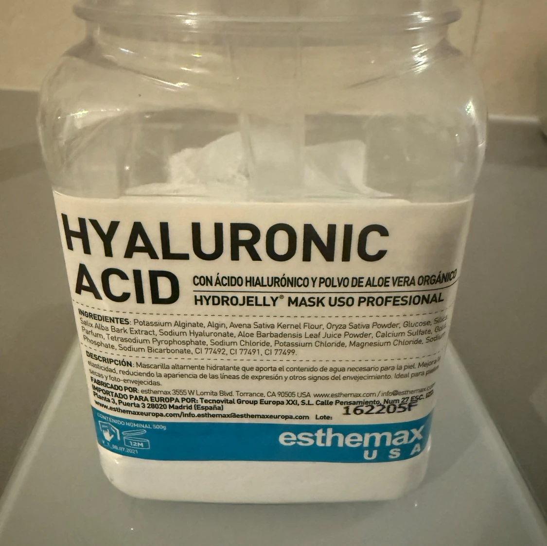 Esthemax Hyaluronic Acid HydroJelly Mask