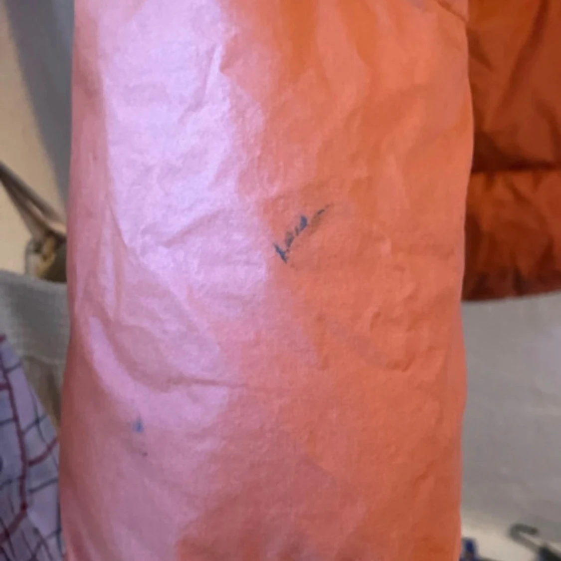 Orange pufferjacka med huva från Boomerang - 1