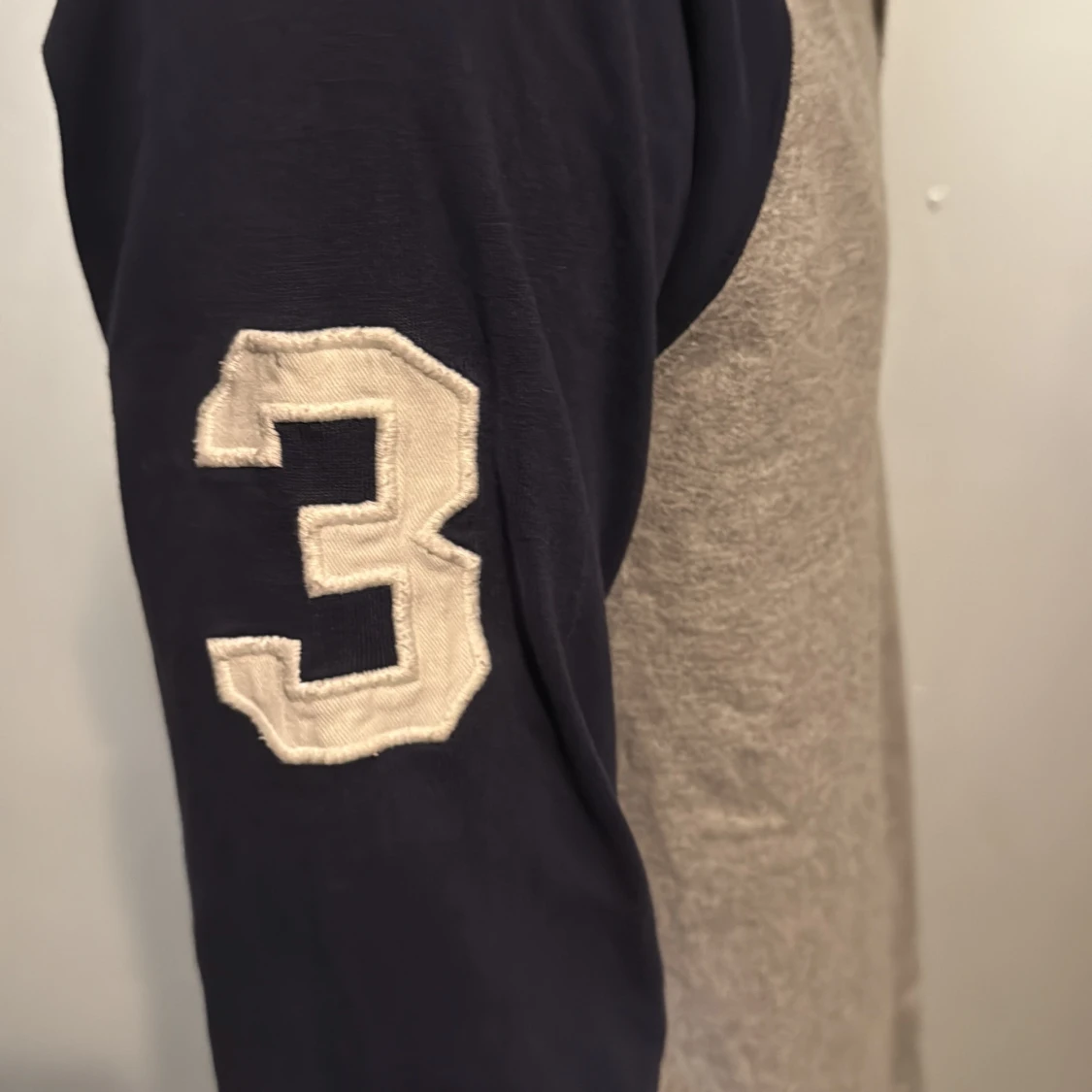 Grå-blå hoodie från Ralph Lauren - 2