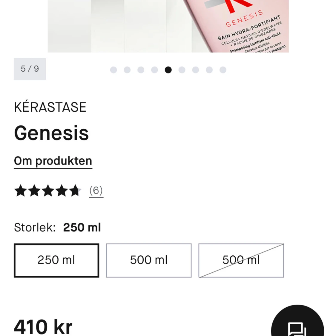 Kérastase Genesis hårvårdskit - oanvänd paket - 4