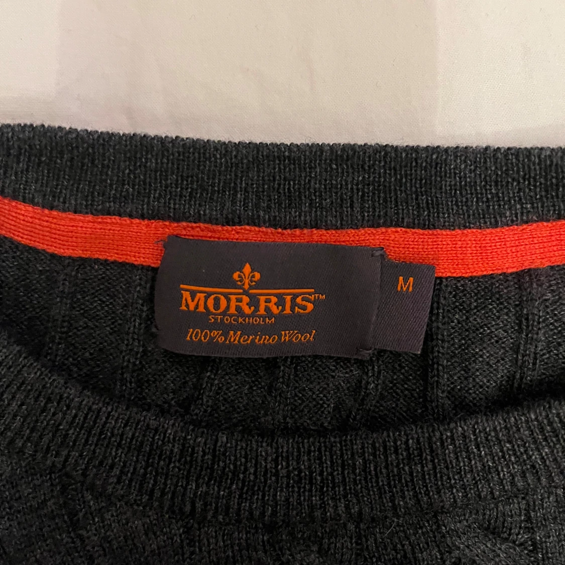 Kabelstickad Morris tröja  - 90