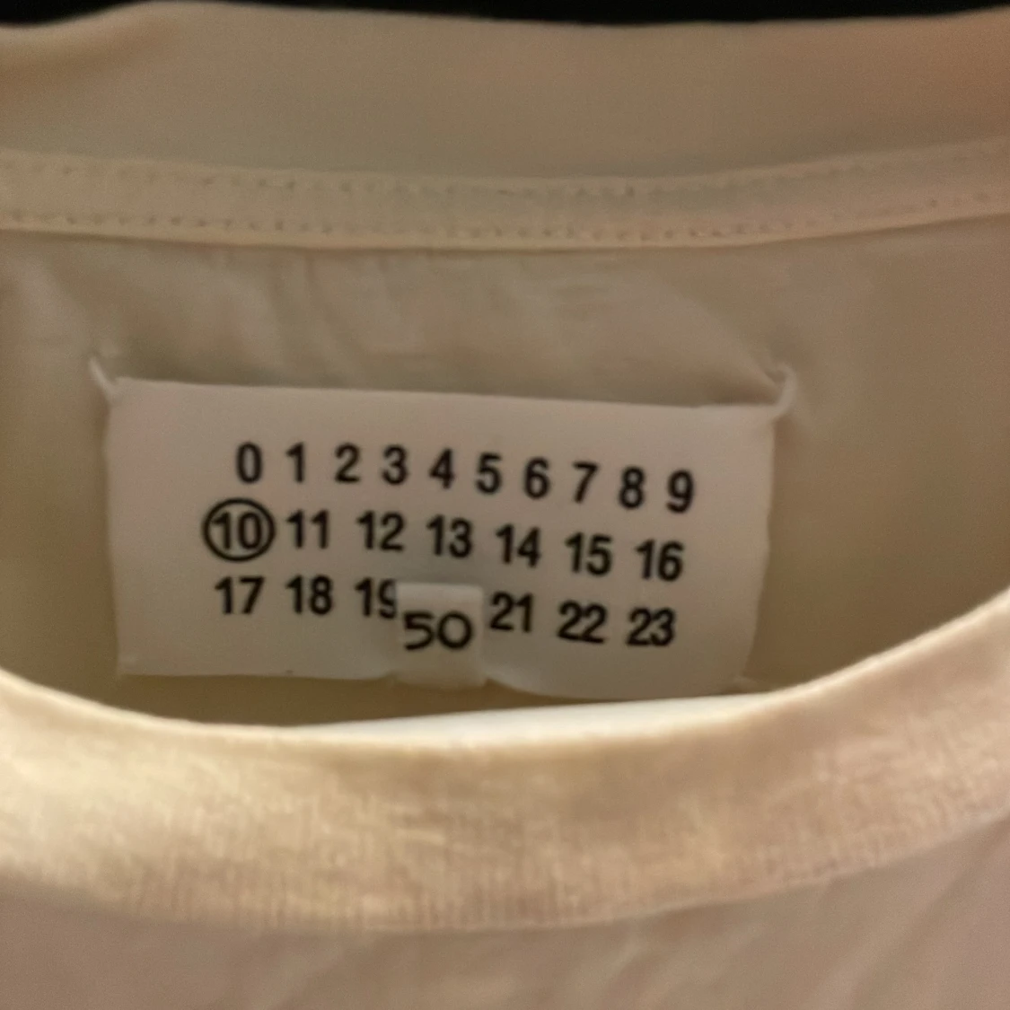 Beige t-shirt med tigertryck Maison Margiela - 3