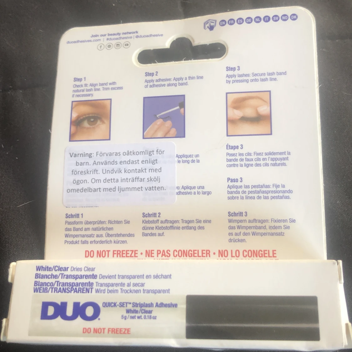 DUO Quick-Set franslim transparent - 1