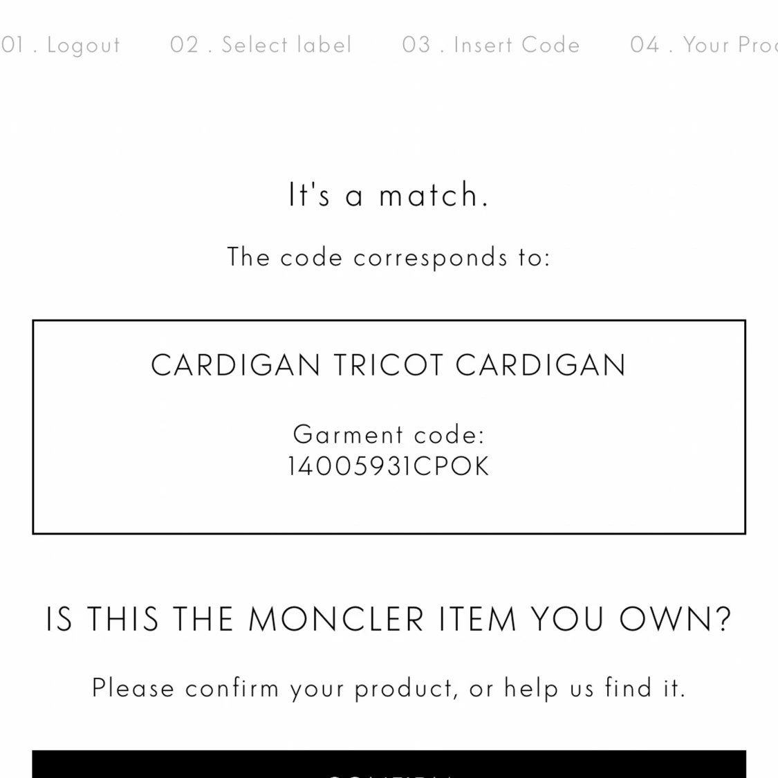 Moncler cardigan dam - 3