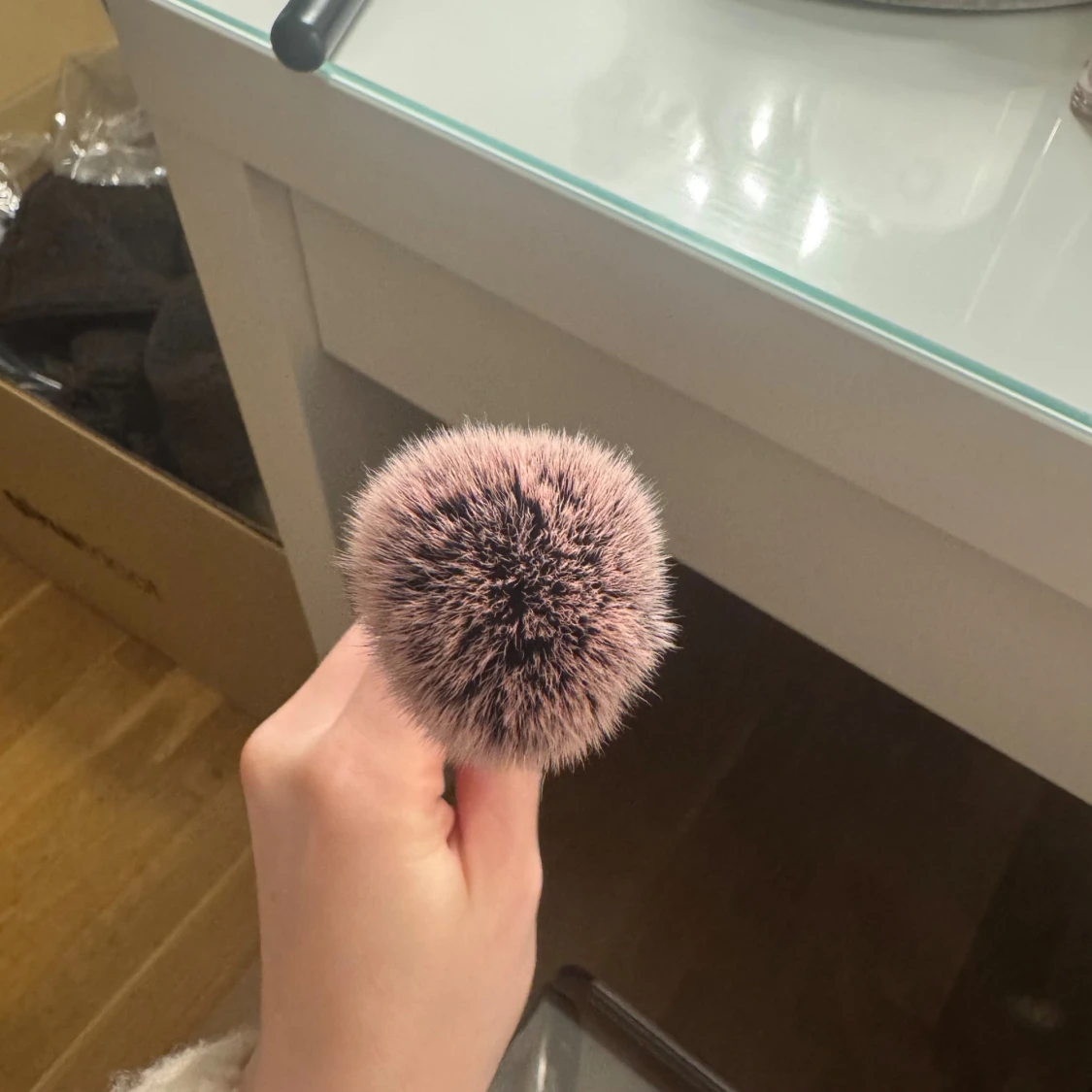 Hickap sminkborstar angled & blush - 4