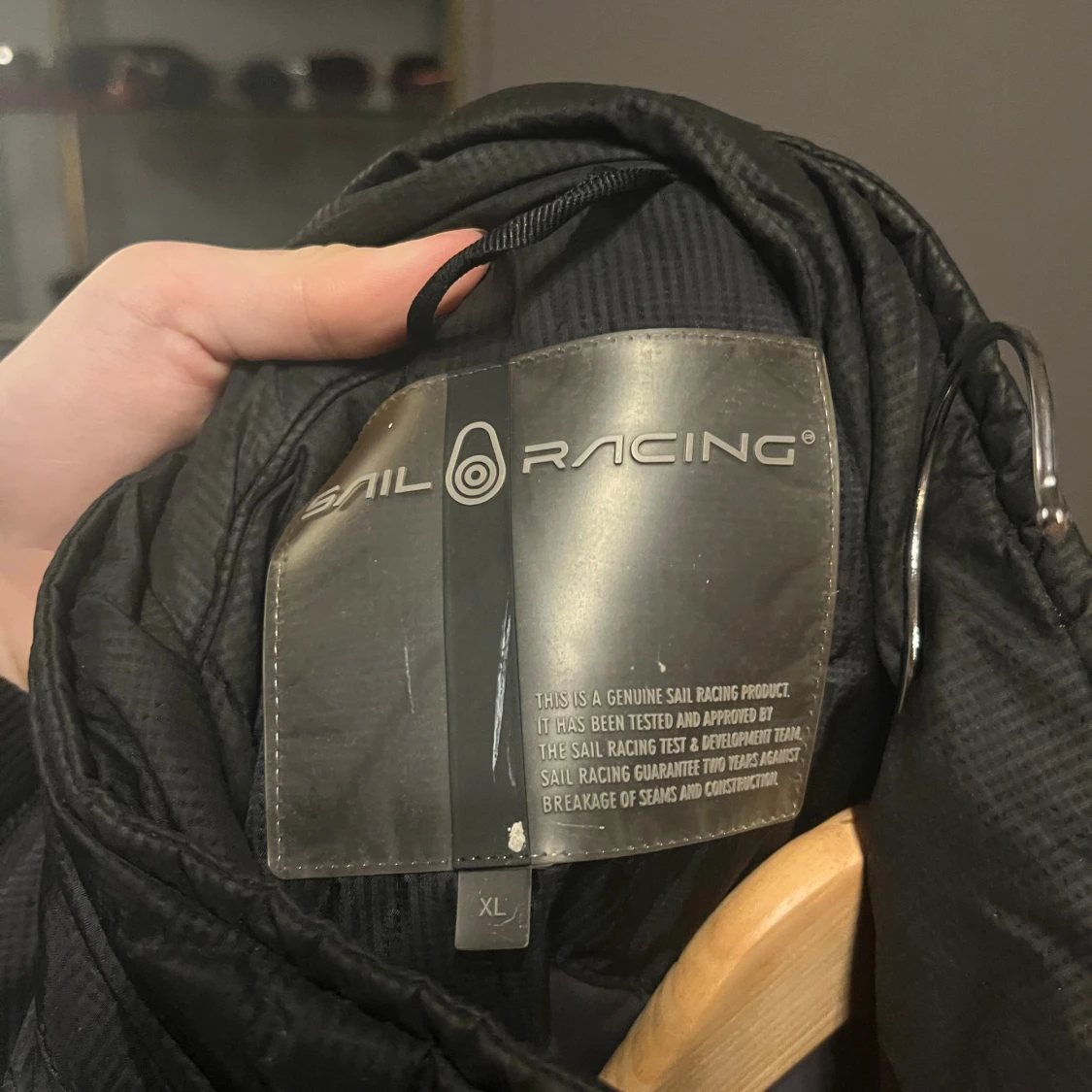 Svart vindjacka från Sail Racing XL - 3