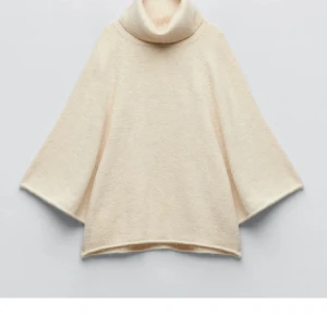 Beige stickad zara - Beige trekvartärmad stickad tröja från Zara!💛💛