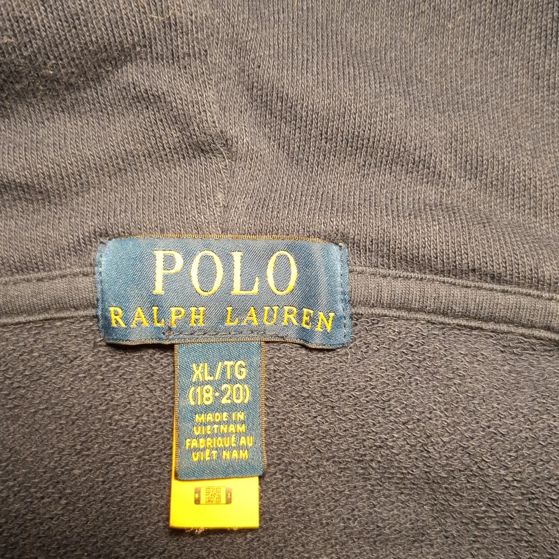 Blå hoodiejacka från Polo Ralph Lauren