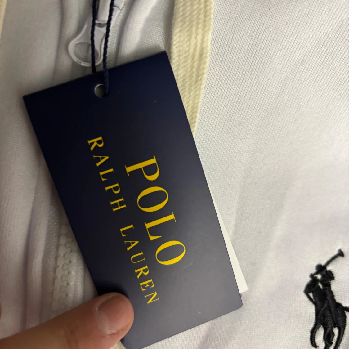 Vit hoodie från Polo Ralph Lauren - 2