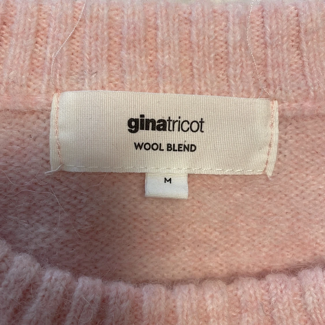 Ljusrosa stickad tröja Gina Tricot - 3