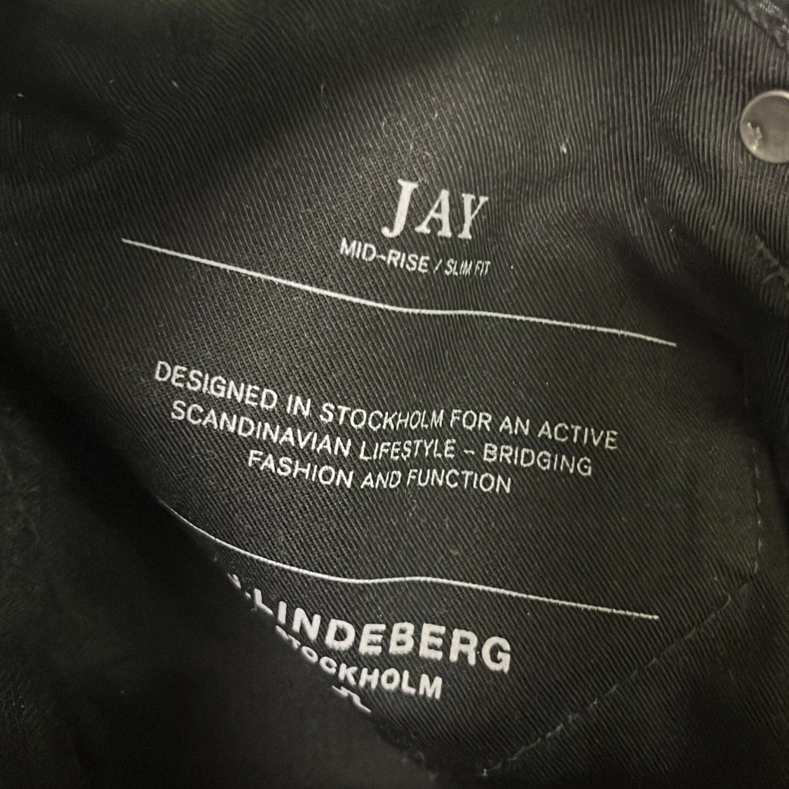 Svarta jeans från J.Lindeberg 30/32 - 4