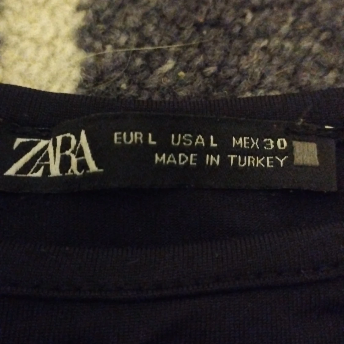 Svart linnetopp från Zara - 2