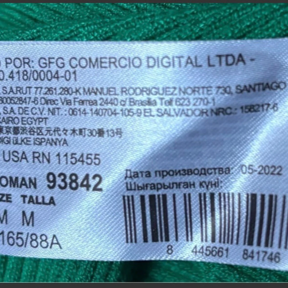 Grön omlottopp från MNG, stl M - 3