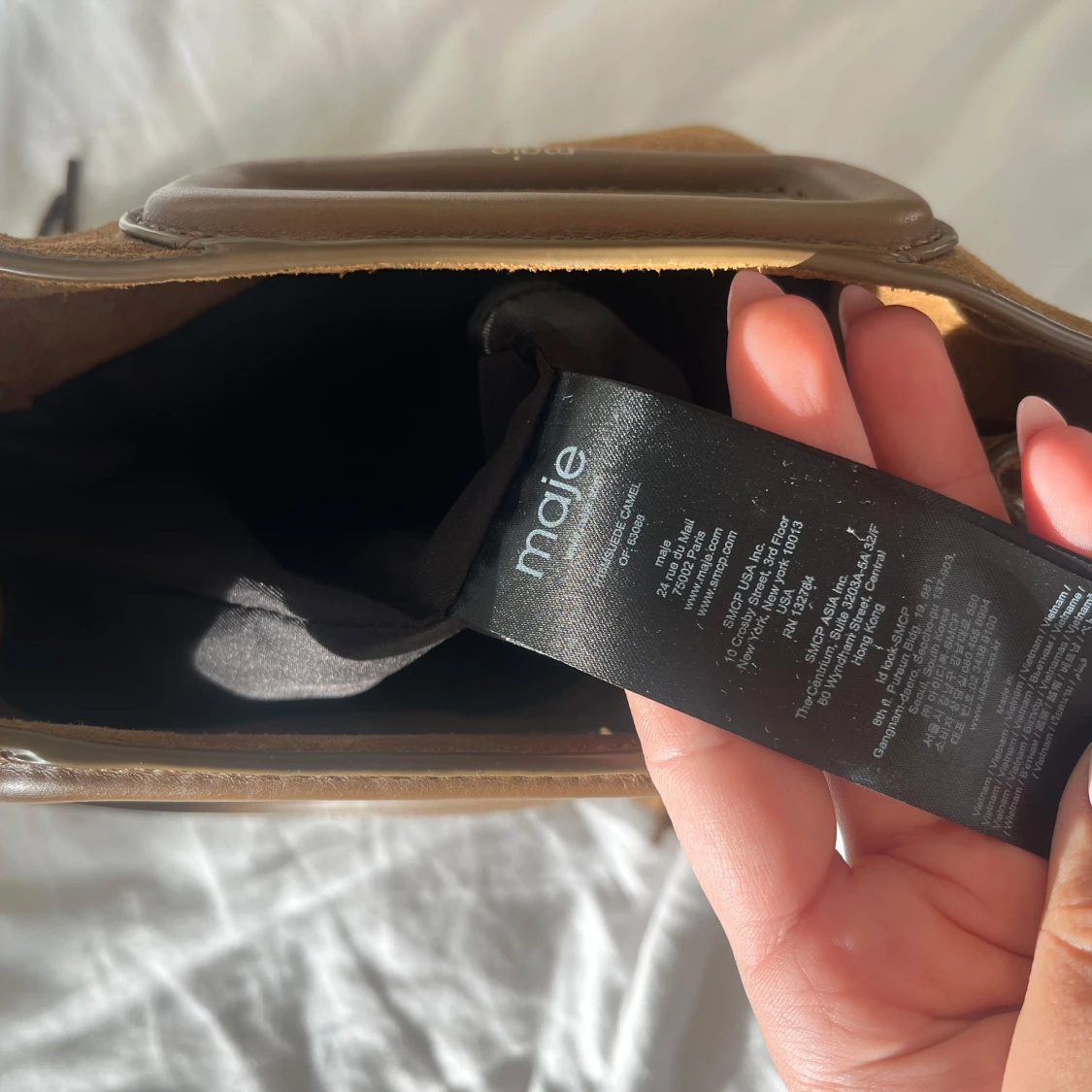 Brun mocka väska från Maje - 1