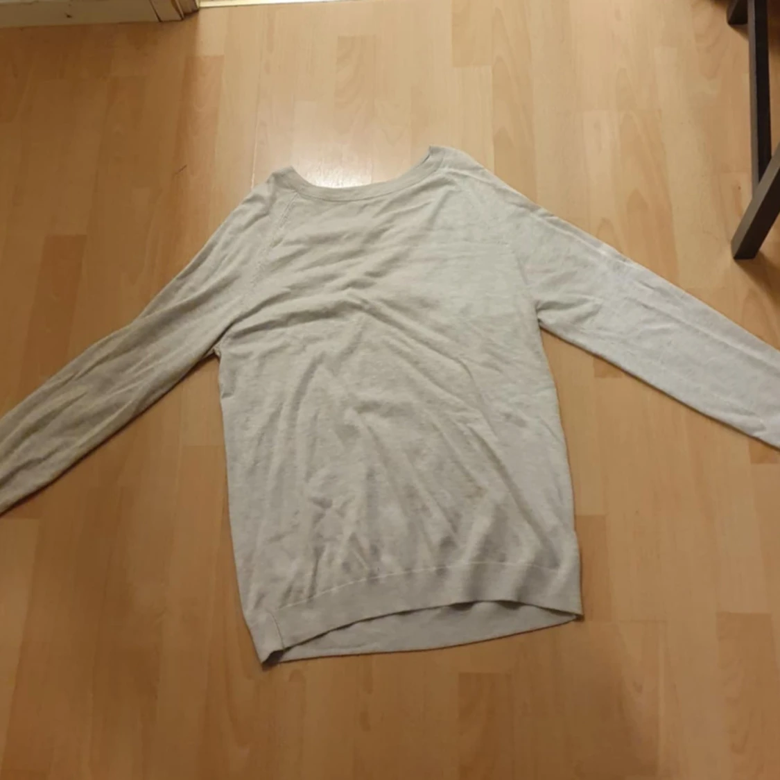 Beige stickad tröja från Pull&Bear - 1