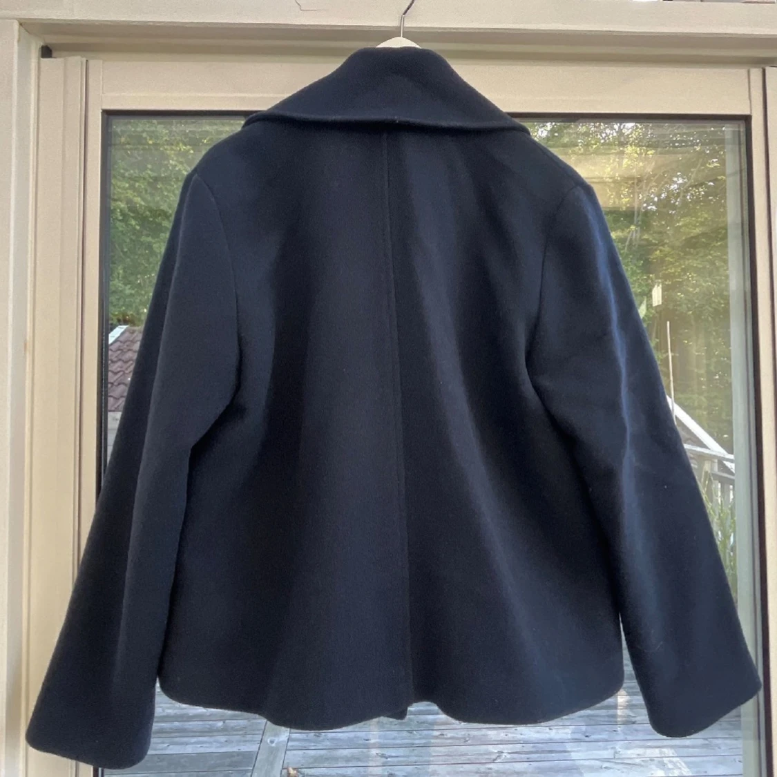 Mörkblå kort kappa - 2