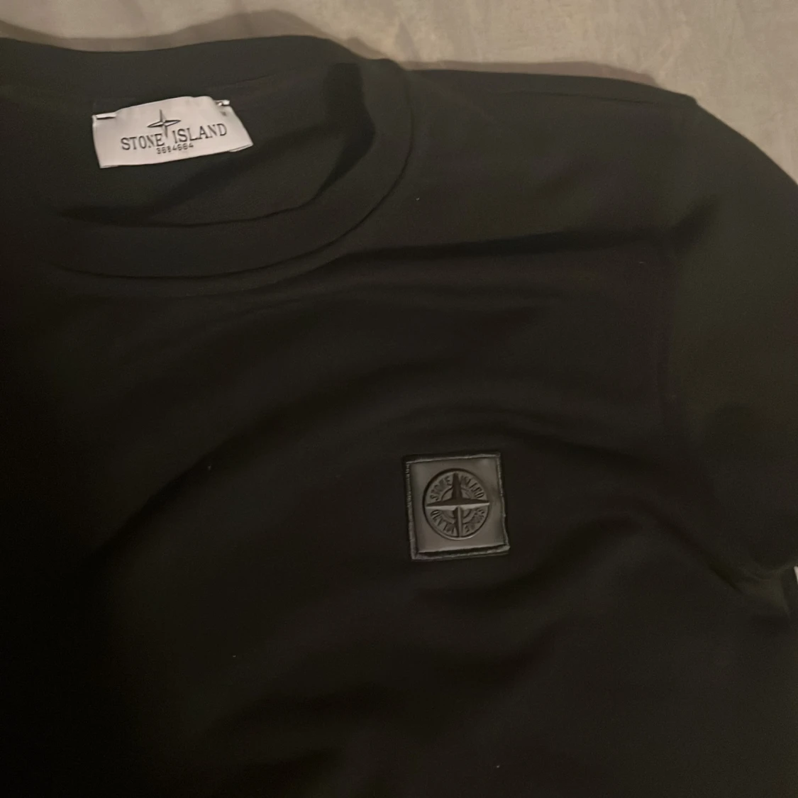 Svart långärmad tröja Stone Island - 1