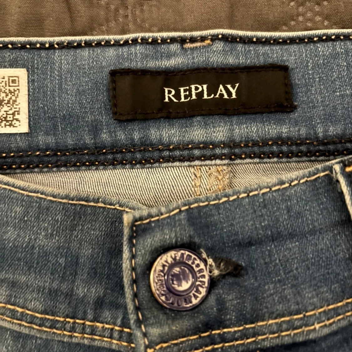 Replay Hyperflex blå jeans - 1