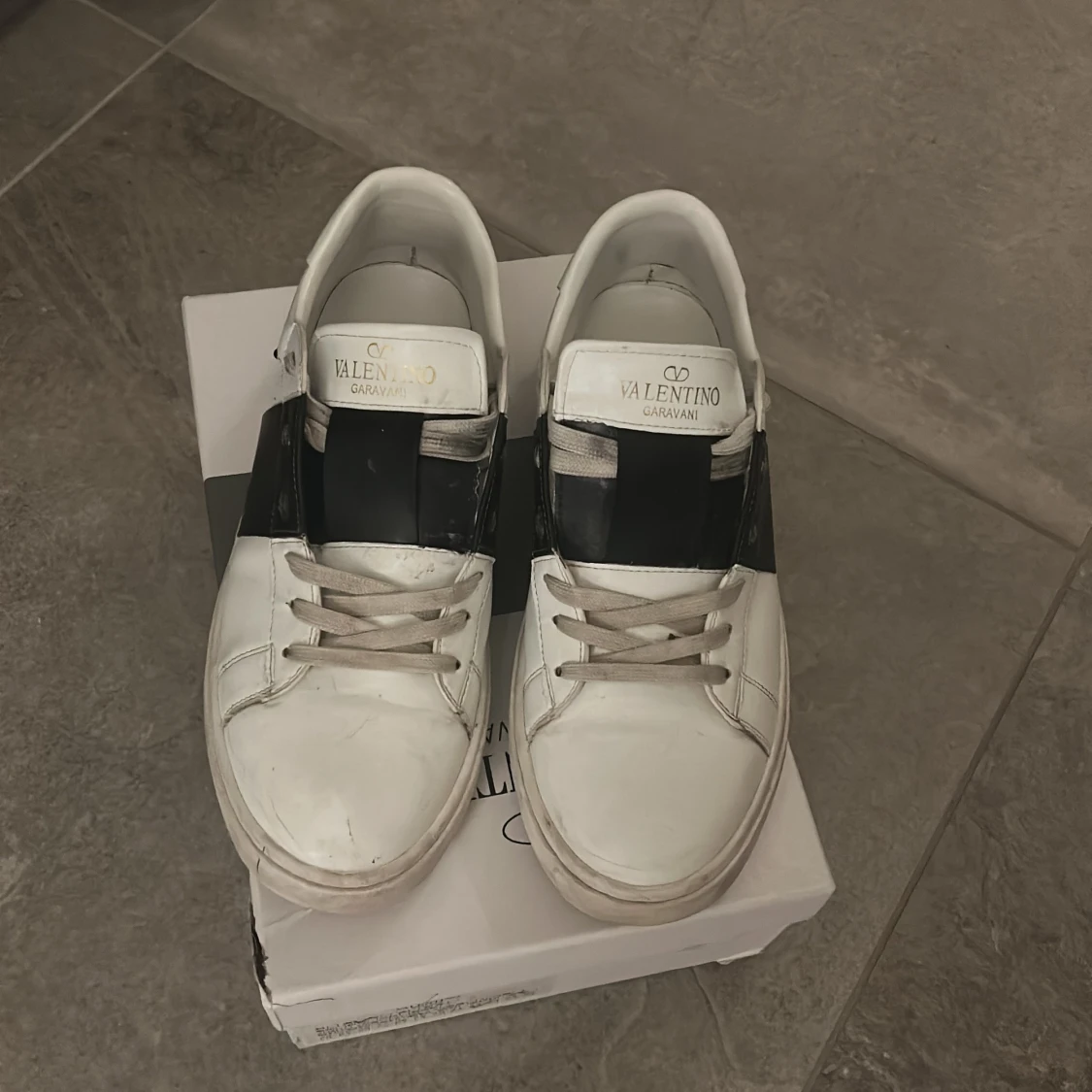 Valentino Garavani Open sneakers vit/svart - 3