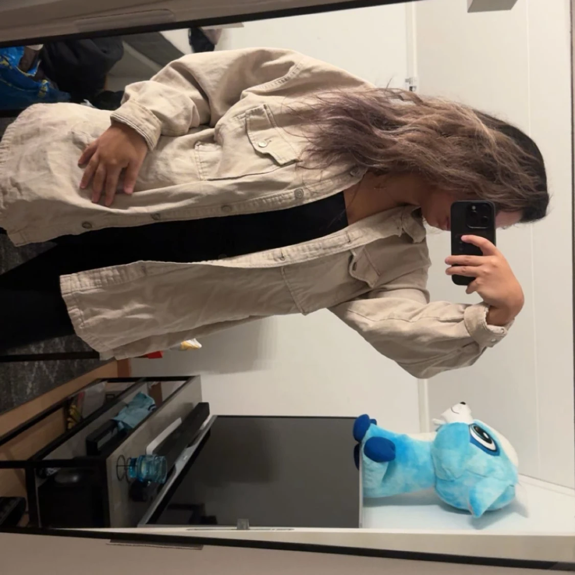 Beige overshirt i manchester från H&M - 1