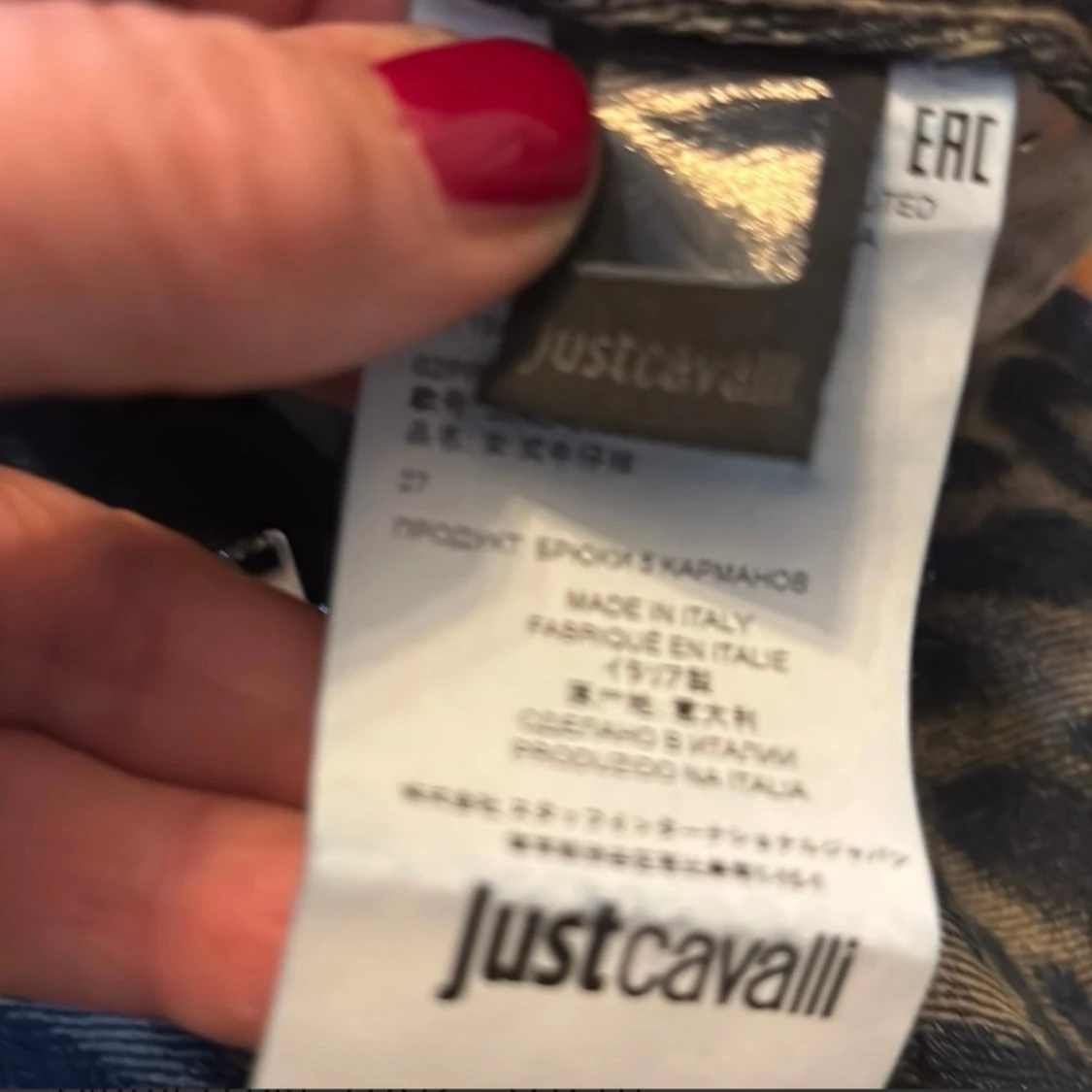 Leopardmönstrade jeans Just Cavalli - 4