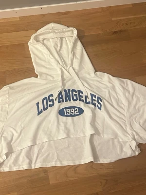 T-shirt med luva - T-shirt med luva, nytt bra skick, storlek L 