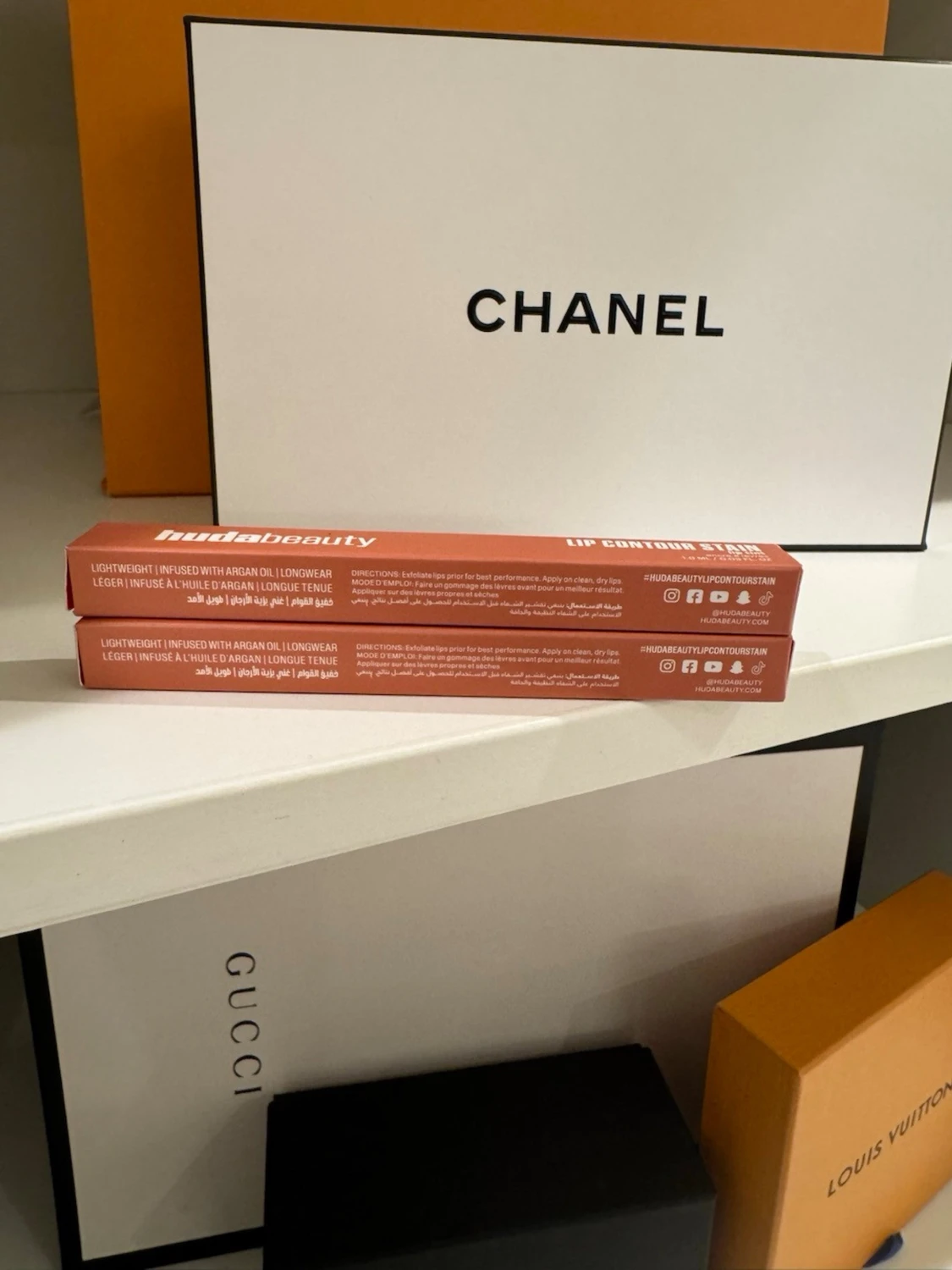 Huda Beauty Lip Contour Stain Soft Nude 2-Pack - 1