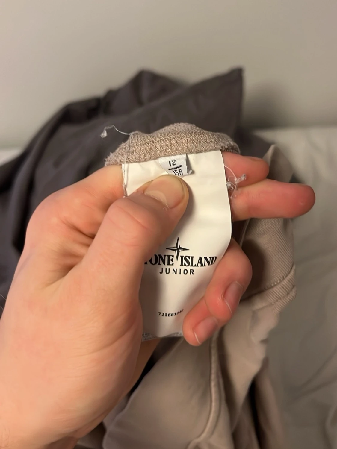 Beige sweatshirt från Stone Island Junior - 3