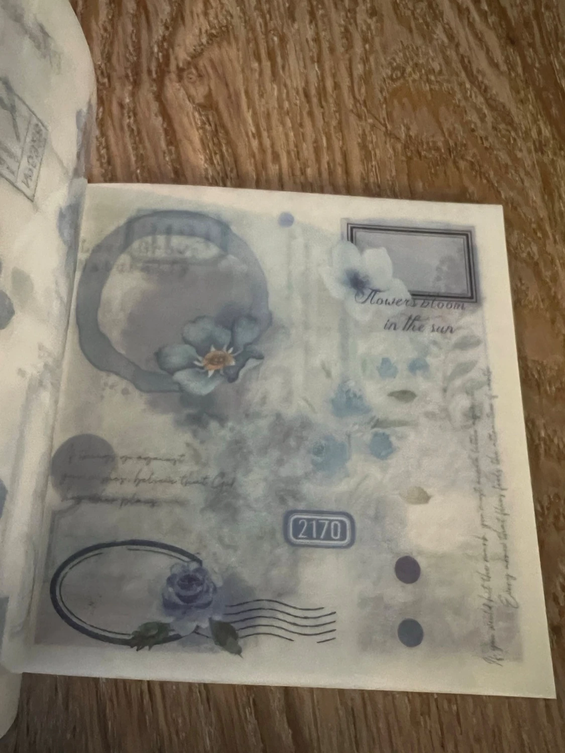 Klistermärken med blommor - 4