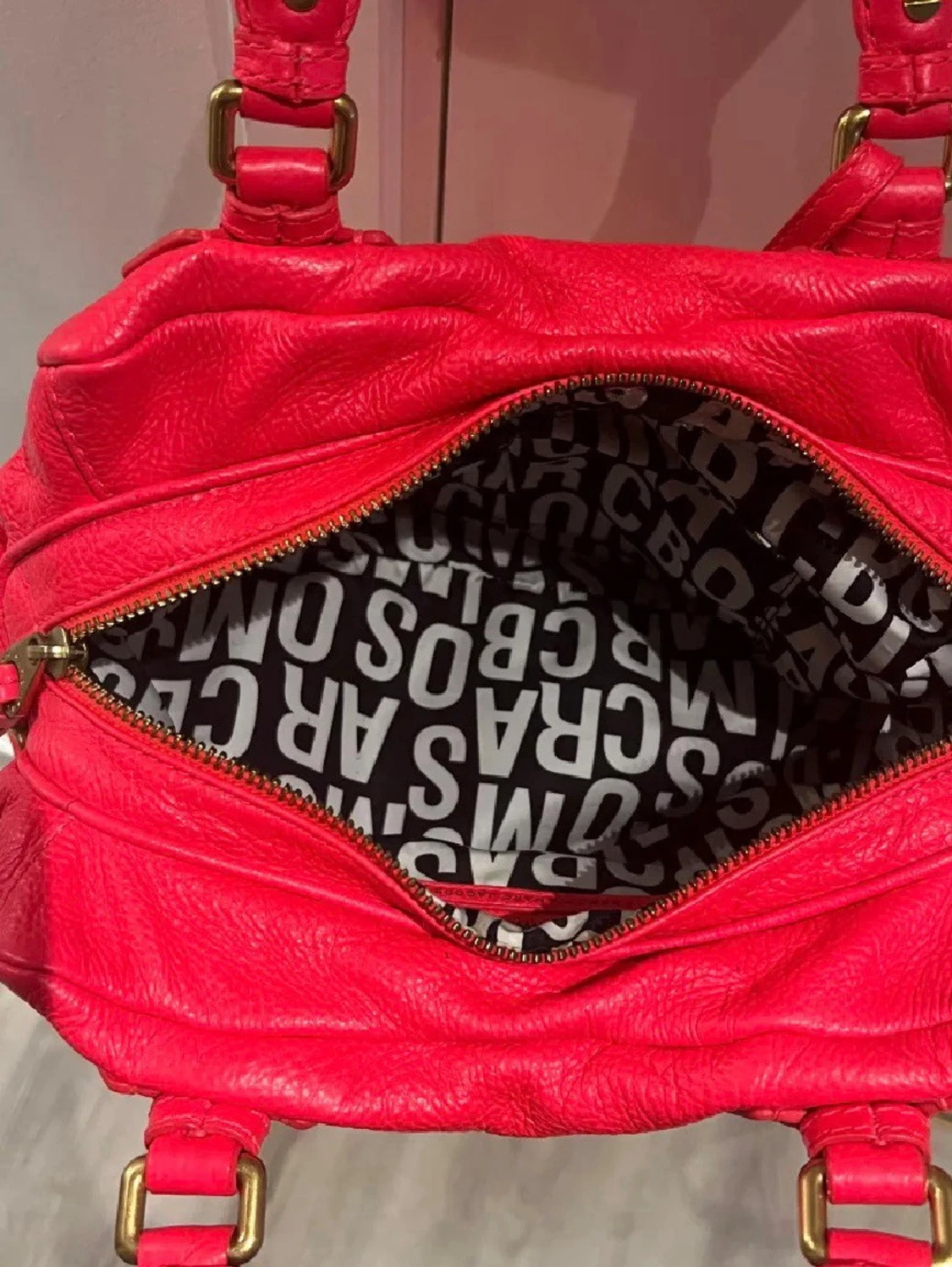 Röd axelväska från Marc by Marc Jacobs - 2