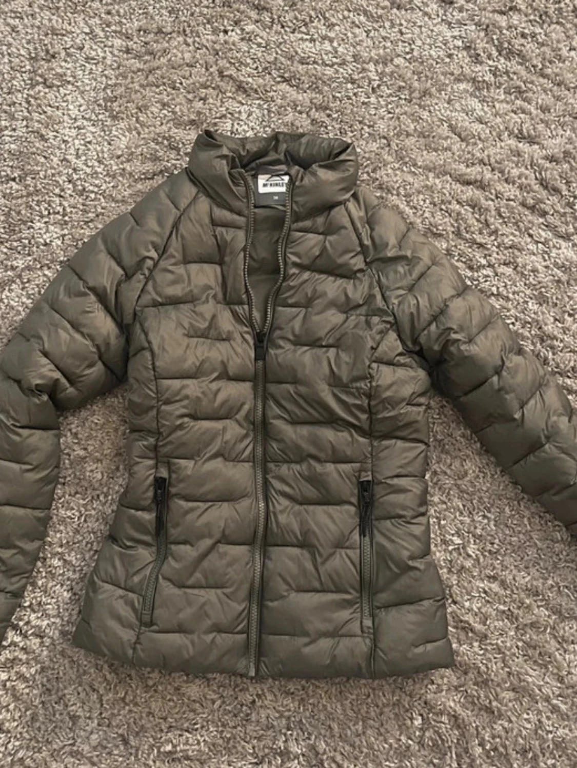 olivgrön höst jacka 