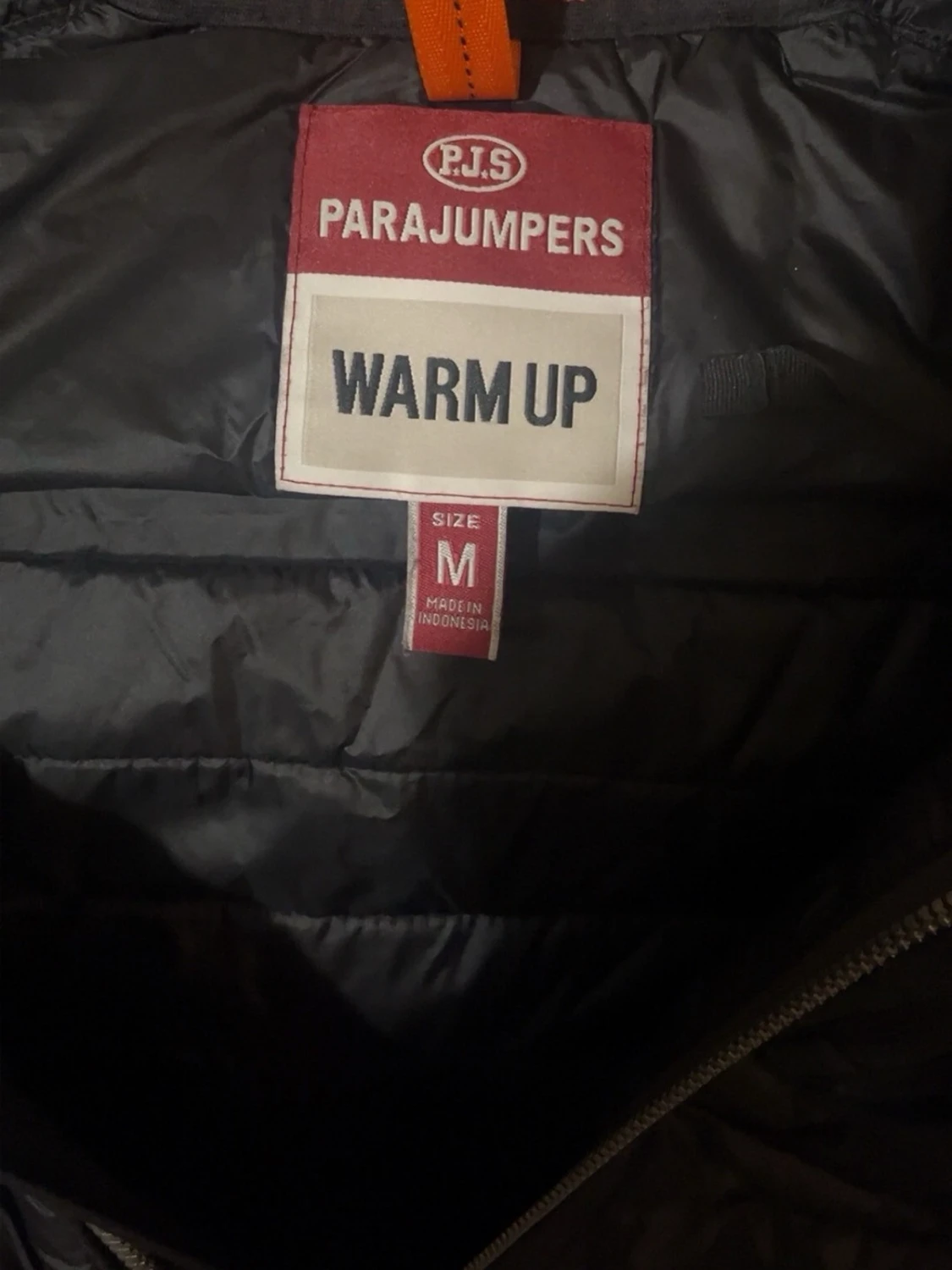 Svart pufferjacka Parajumpers M - 3