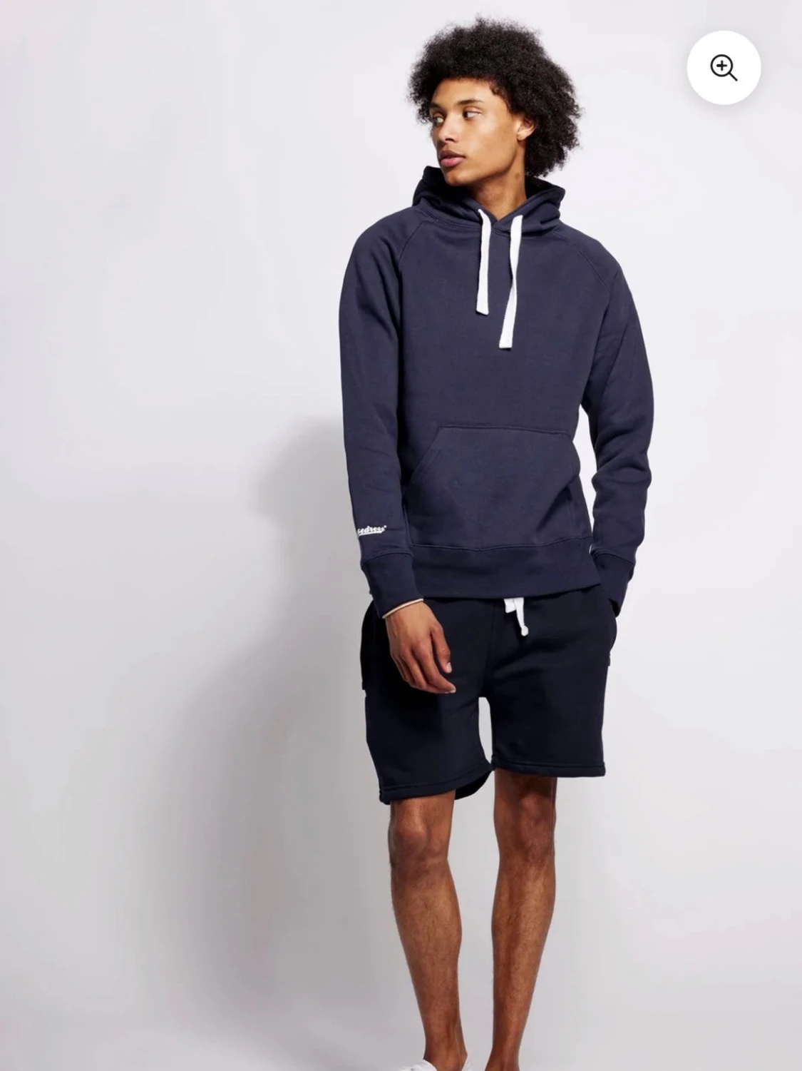 Mörkblå russemerch hoodie unisex