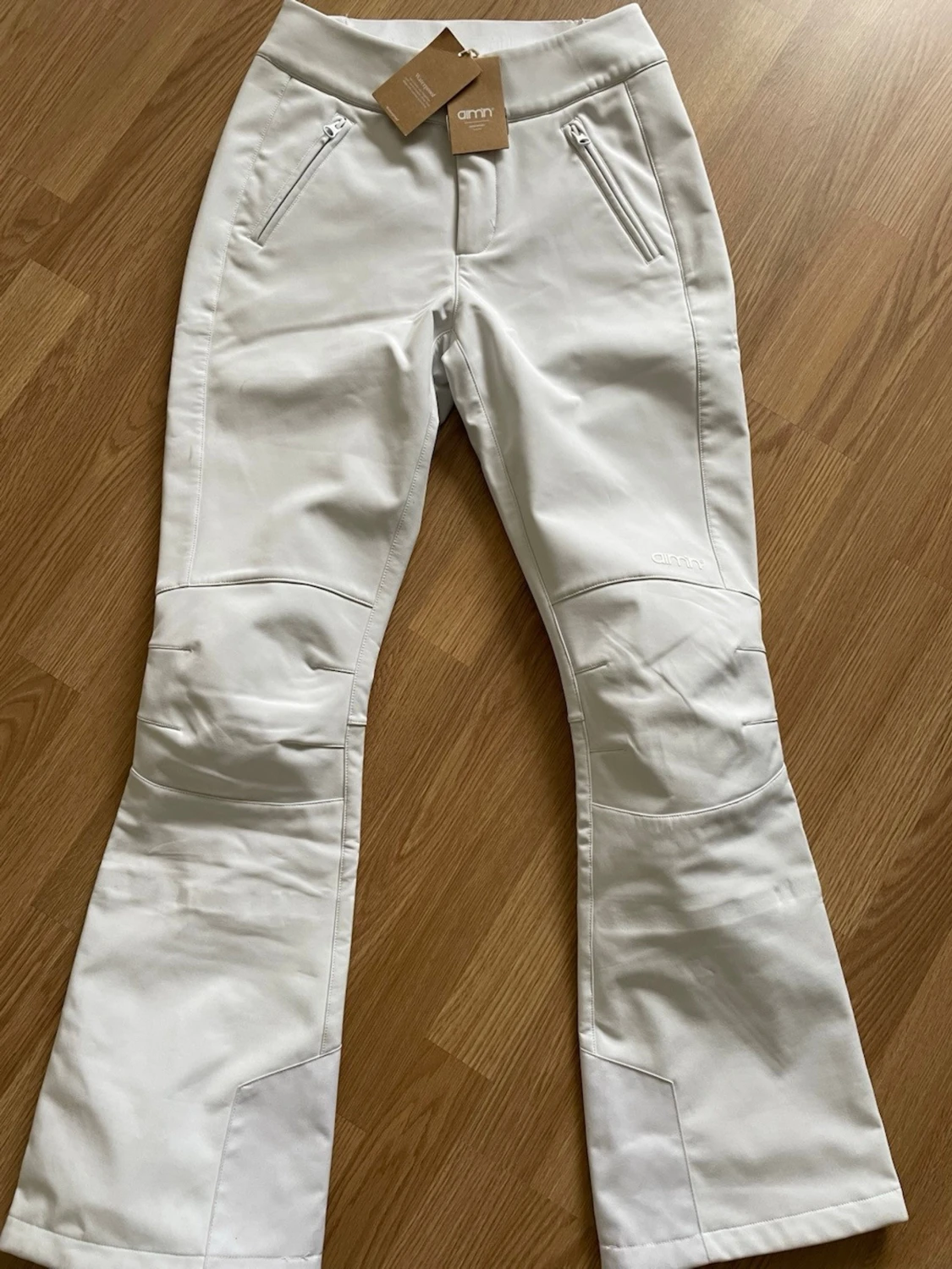 Vita skidbyxor från Aimn - 3