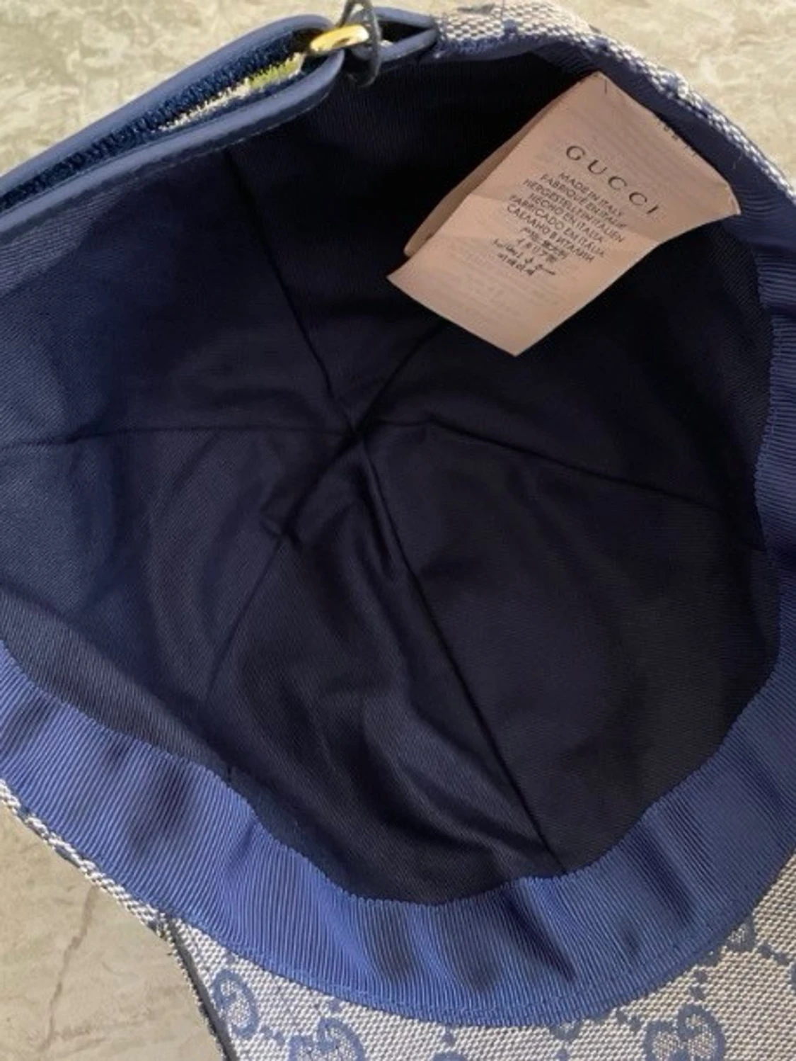 Gucci keps med GG-mönster - 2