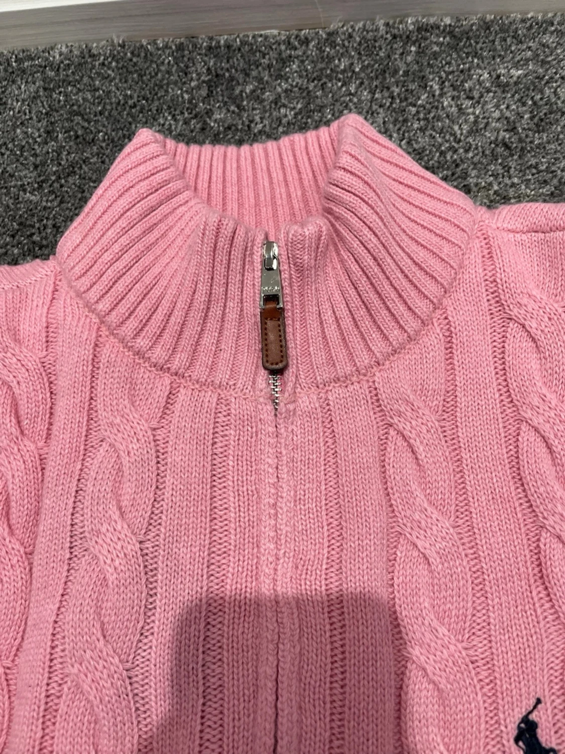 Rosa kabelstickad tröja Polo Ralph Lauren - 1