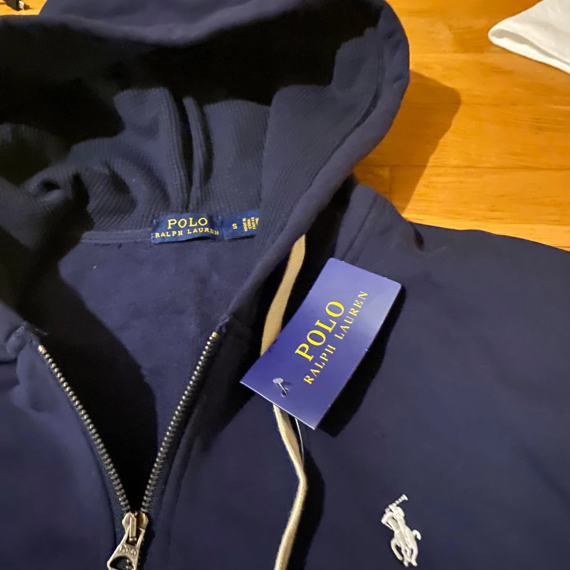 Marinblå hoodie från Polo Ralph Lauren - 1