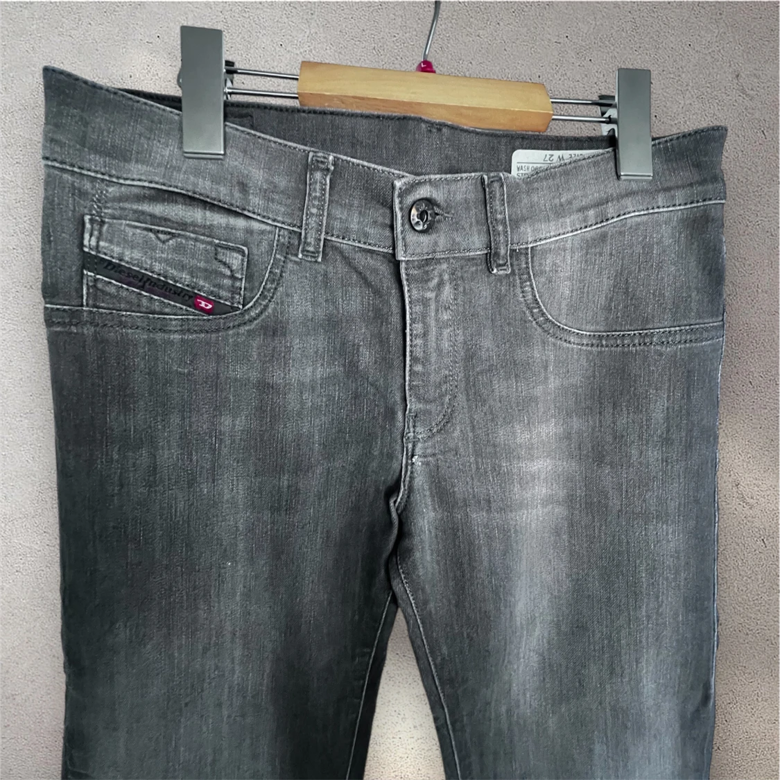 Diesel grå skinny jeans - 1