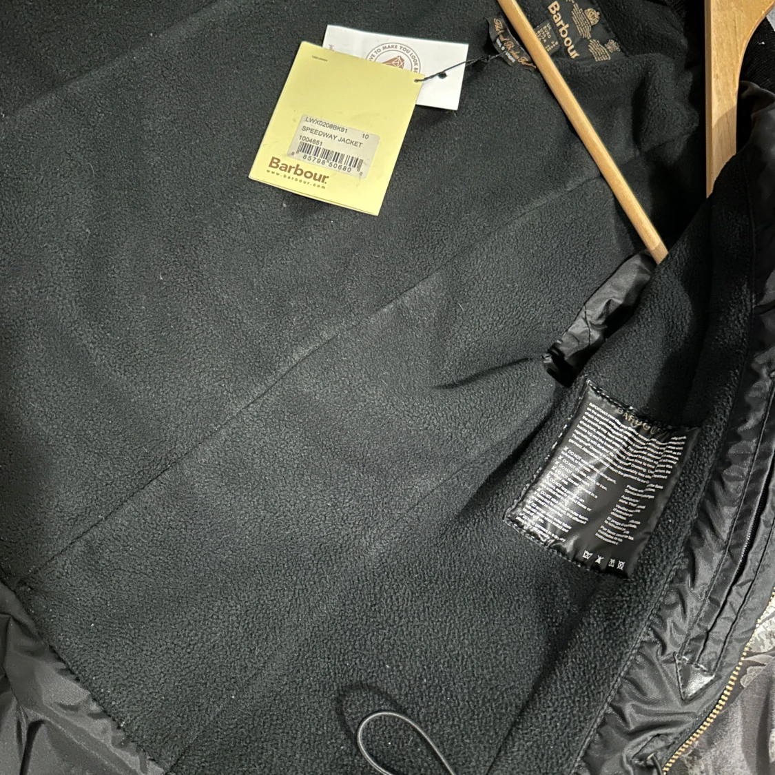 Svart jacka från Barbour - 92