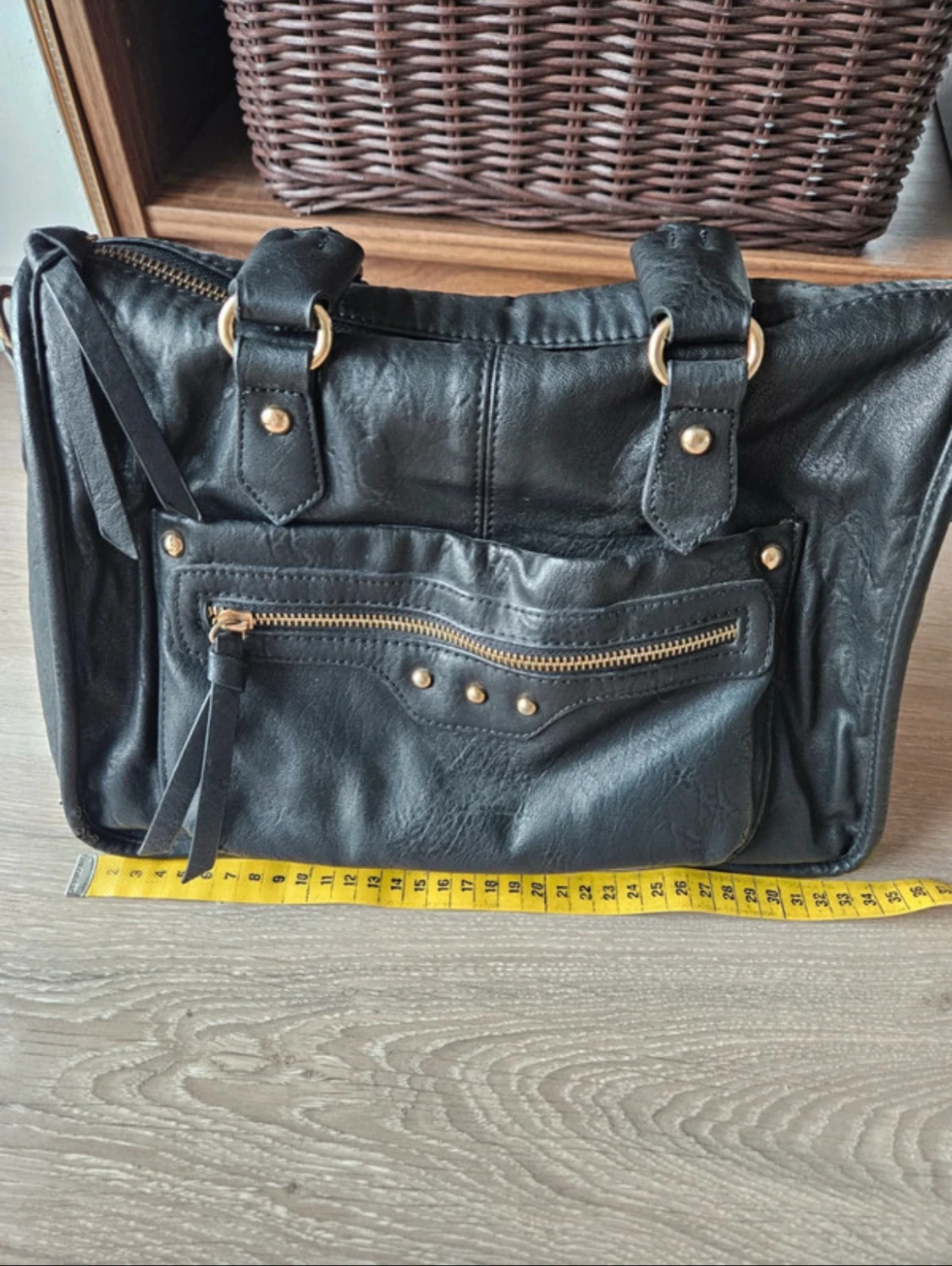 Svart handväska - 6