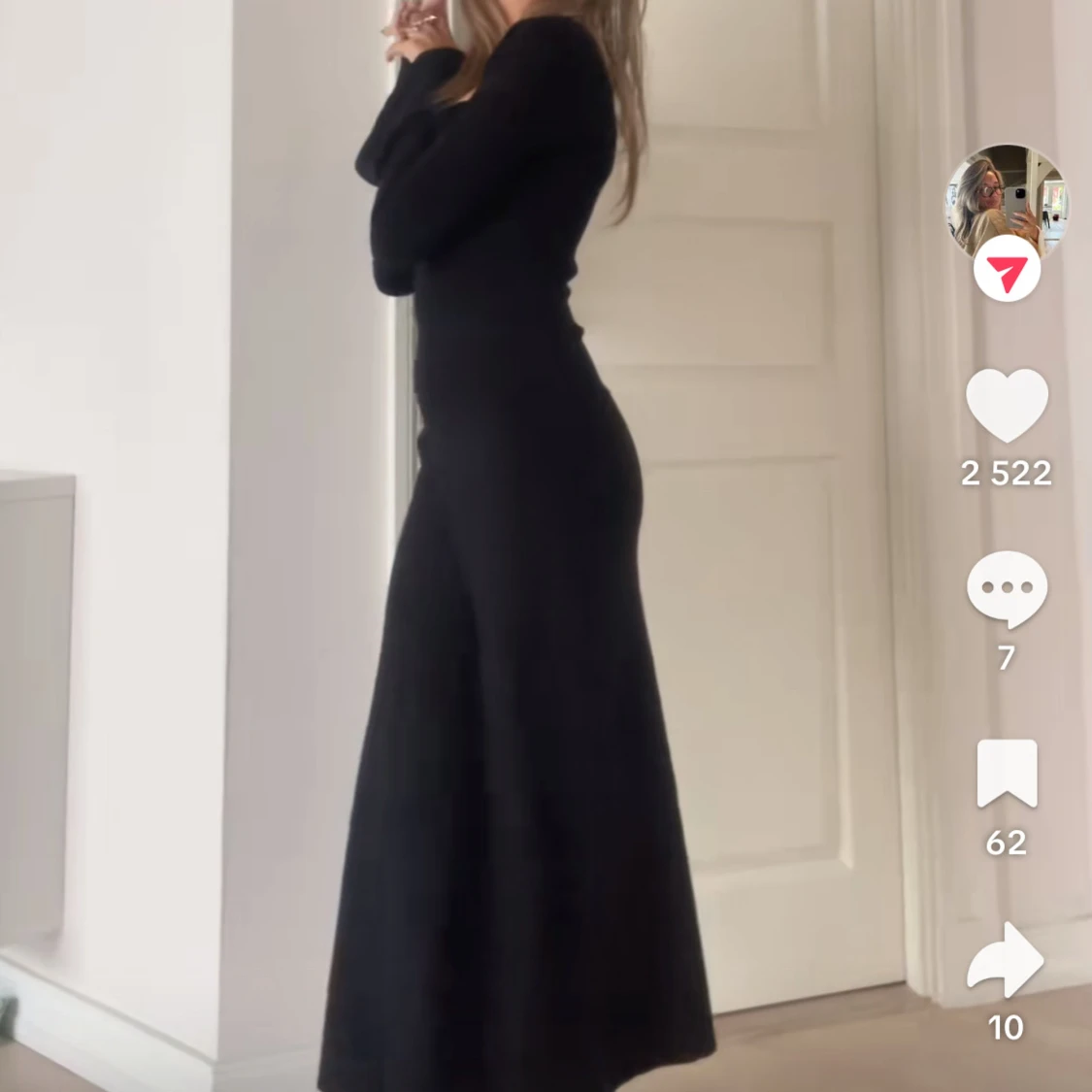 Stickad klänning - 2