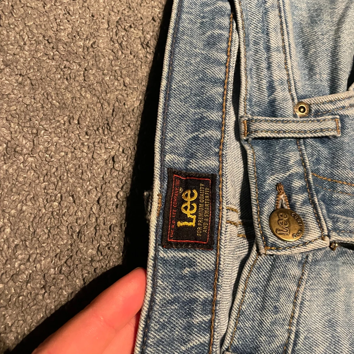 Ljusblå  jeans från Lee - 2